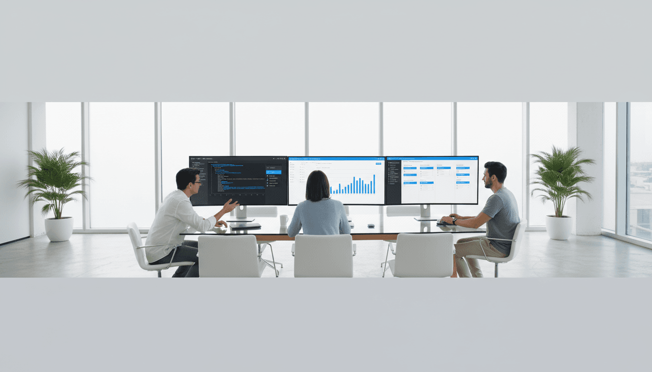 Cognivanta IT consulting team in Huntingdon office